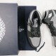Custom Dior x Air Jordan 1 Retro High Grey Black Ice