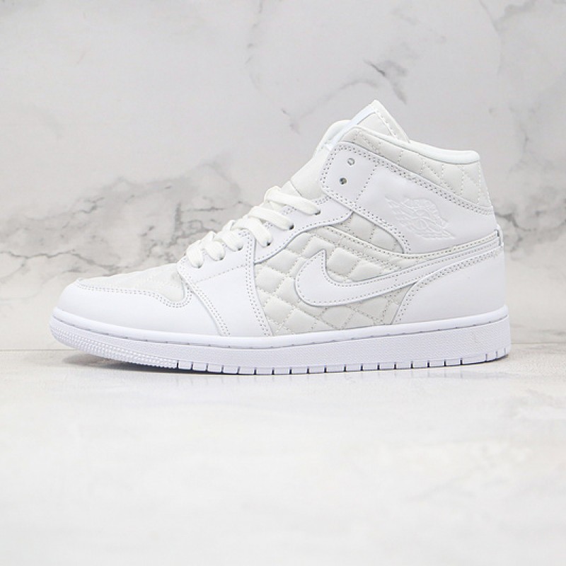 Air Jordan 1 Mid Quilted White DB6078-100