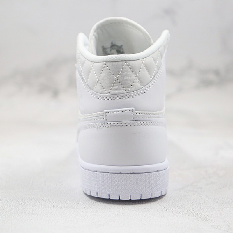 Air Jordan 1 Mid Quilted White DB6078-100