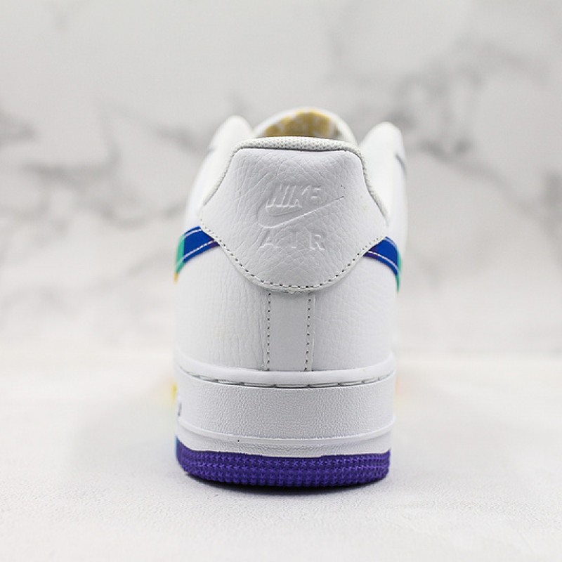 Nike Air Force 1 '07 Multi-Color Rainbow White