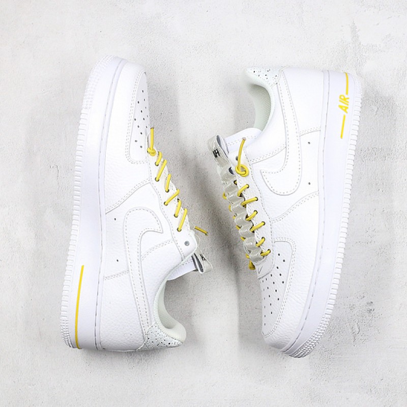Nike Air Force 1 Low Lux White Chrome Yellow 898889-104