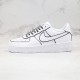 Nike Air Force 1 Low Reflective Outlined White Custom