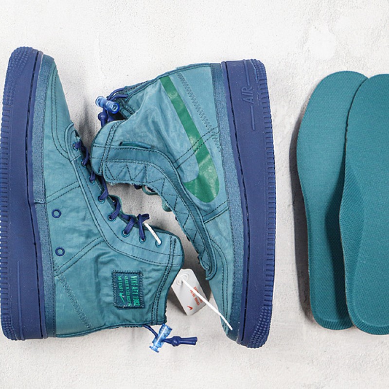 Nike Air Force 1 Shell Midnight Turquoise BQ6096-300