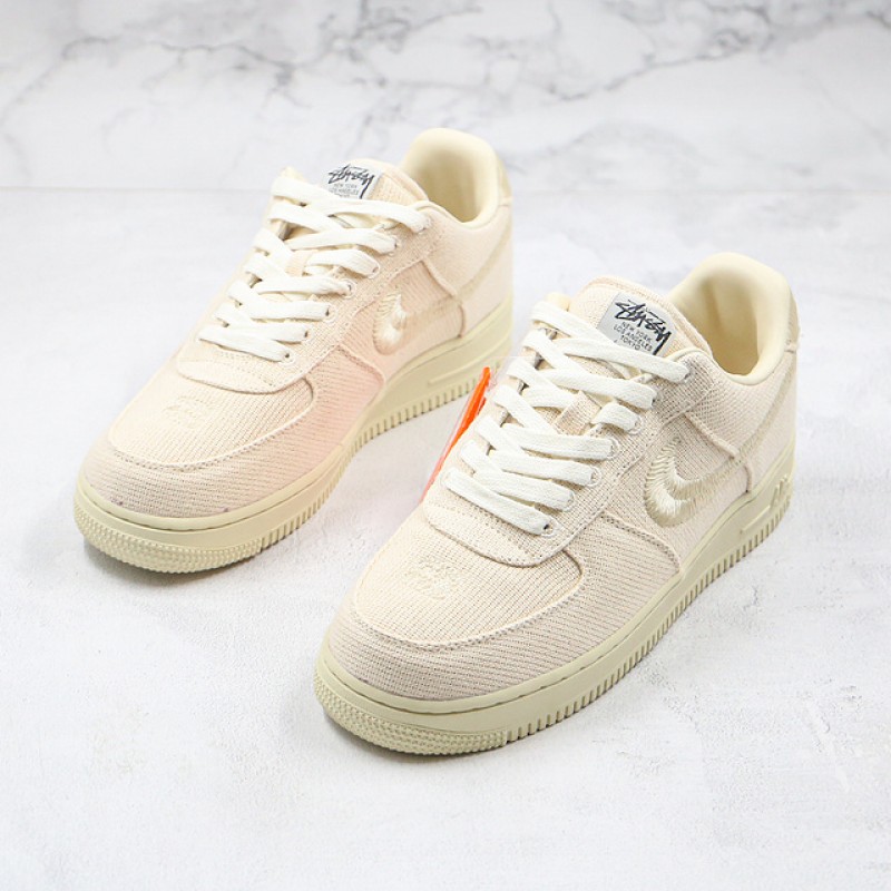 Stussy Nike Air Force 1 Low Fossil CZ9084-200