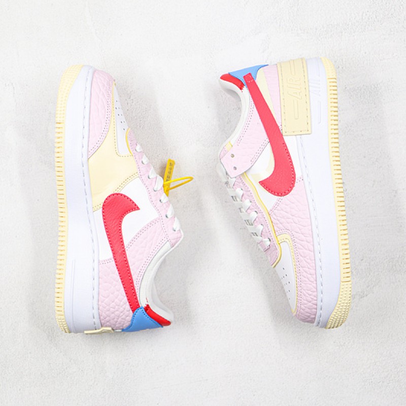 Nike Air Force 1 Shadow Pink Yellow DN5055-600