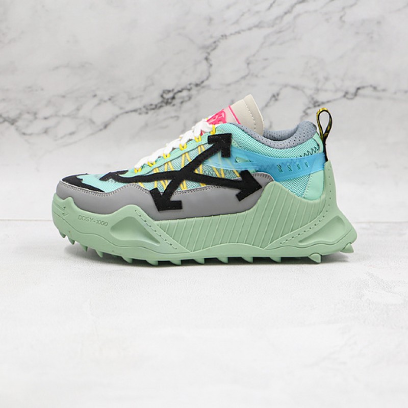 Off-White Virgil Abloh ODSY-1000 Sneakers Barely Blue Mint