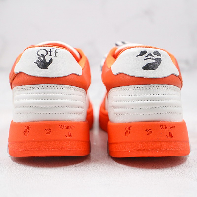 Off-White Virgil Abloh Out Of Office Sneakers Orange White