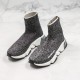 Balenciaga Speed Clear Sole Sneaker Gray