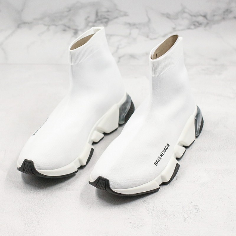 Balenciaga Speed Clear Sole Sneaker White