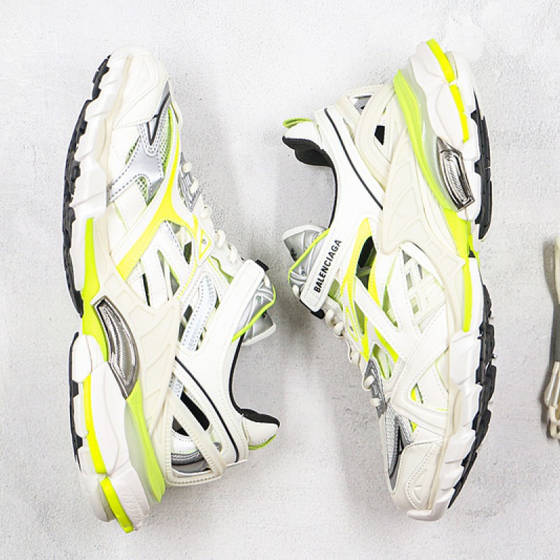 Balenciaga Track.2 Sneaker White Neon Green