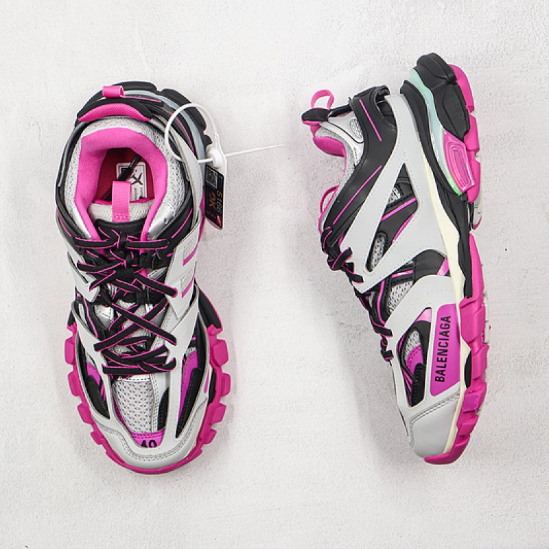 Balenciaga Track Led Sneaker Gray Pink
