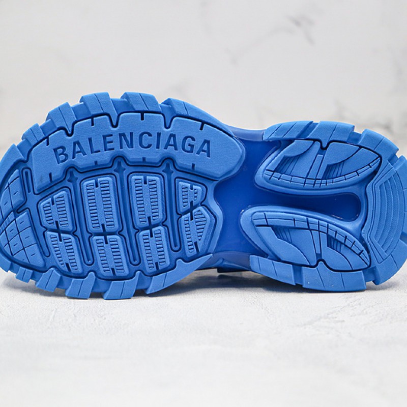 Balenciaga Track Sandal Blue