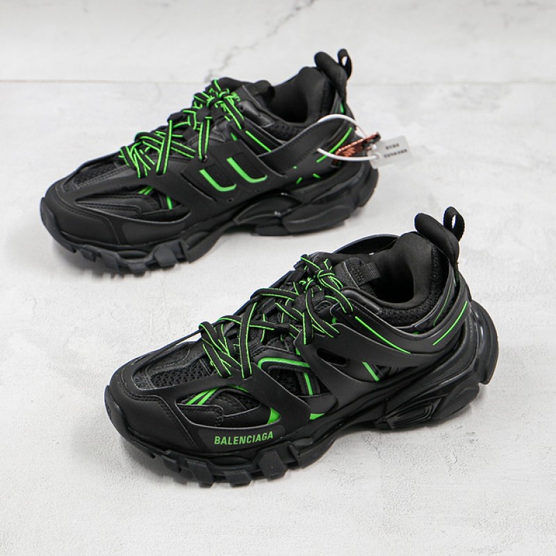 Balenciaga Track Sneaker Black Green