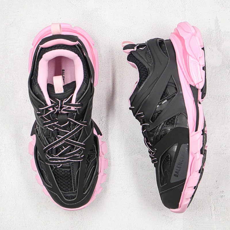 Balenciaga Track Sneaker Black Pink Sole