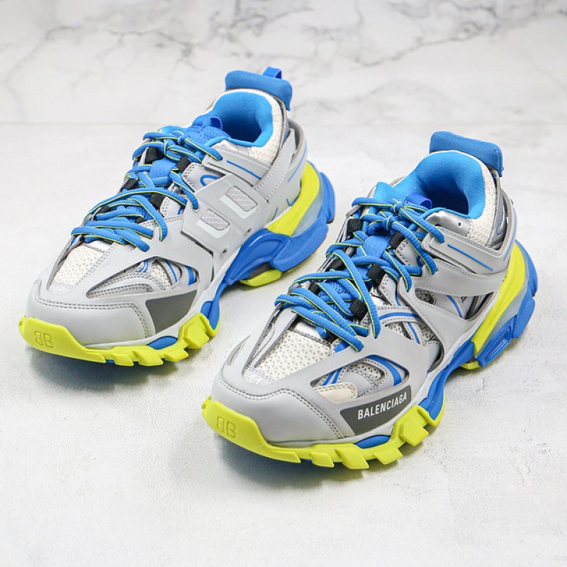 Balenciaga Track Sneaker Blue Volt Grey