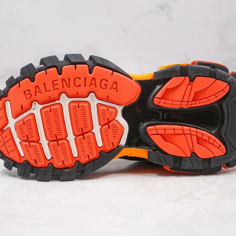 Balenciaga Track Sneaker Orange Black Grey