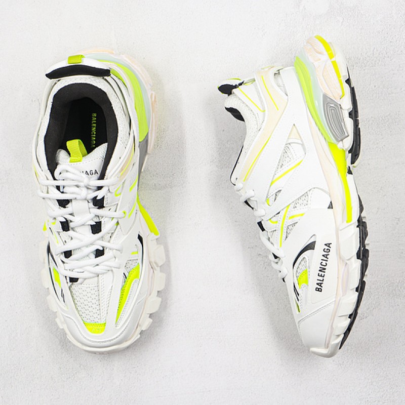 Balenciaga Track Sneaker White Neon Green