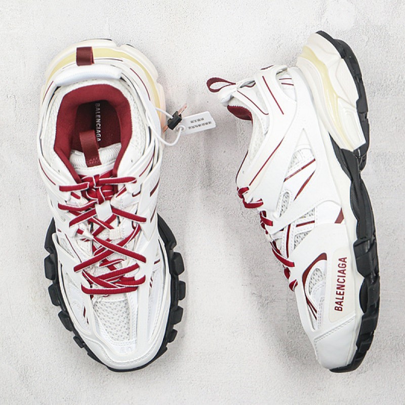Balenciaga Track Sneaker White Red