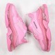 Balenciaga Triple S Clear Sole Sneaker Pink