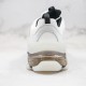 Balenciaga Triple S Clear Sole Sneaker White Black