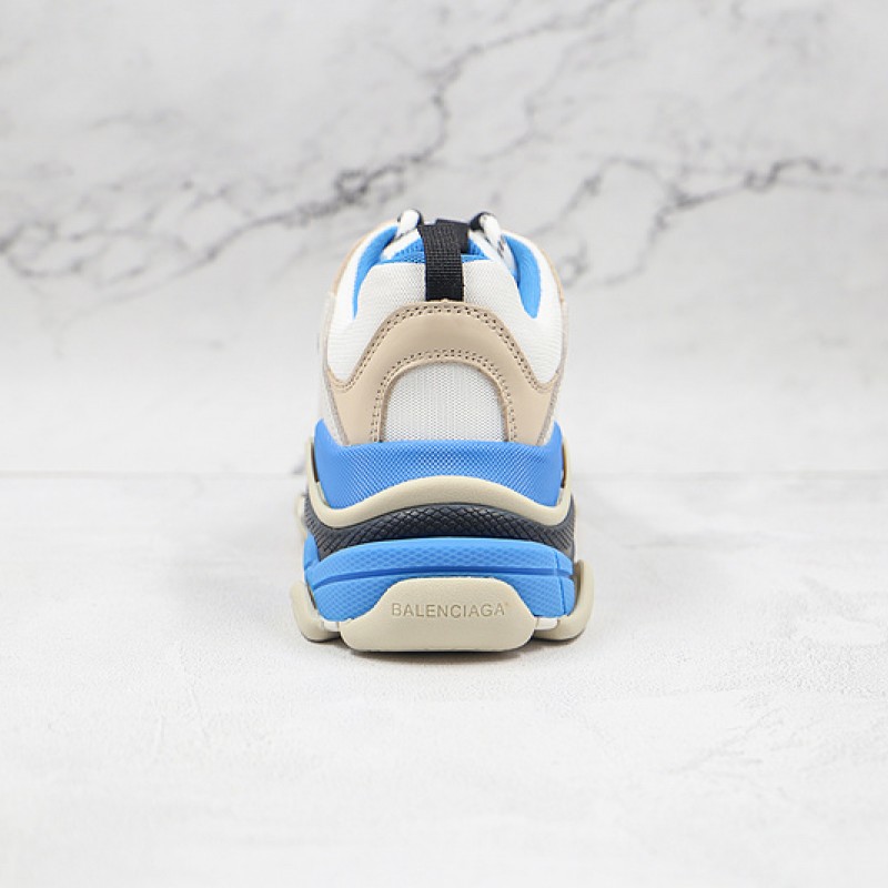 Balenciaga Triple S Sneaker Beige Blue