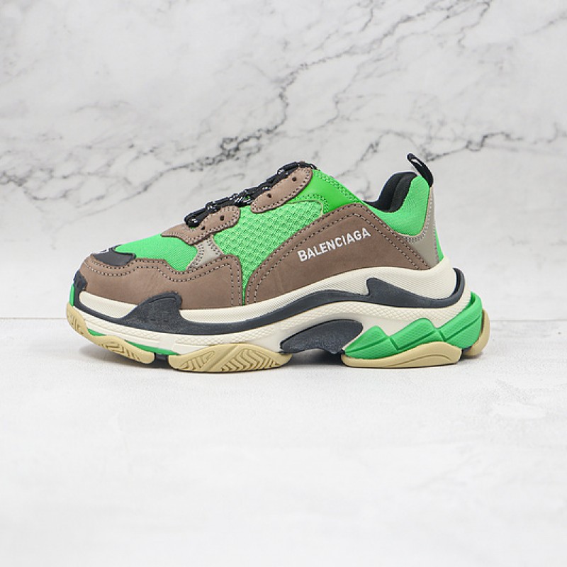 Balenciaga Triple S Sneaker Green Gray
