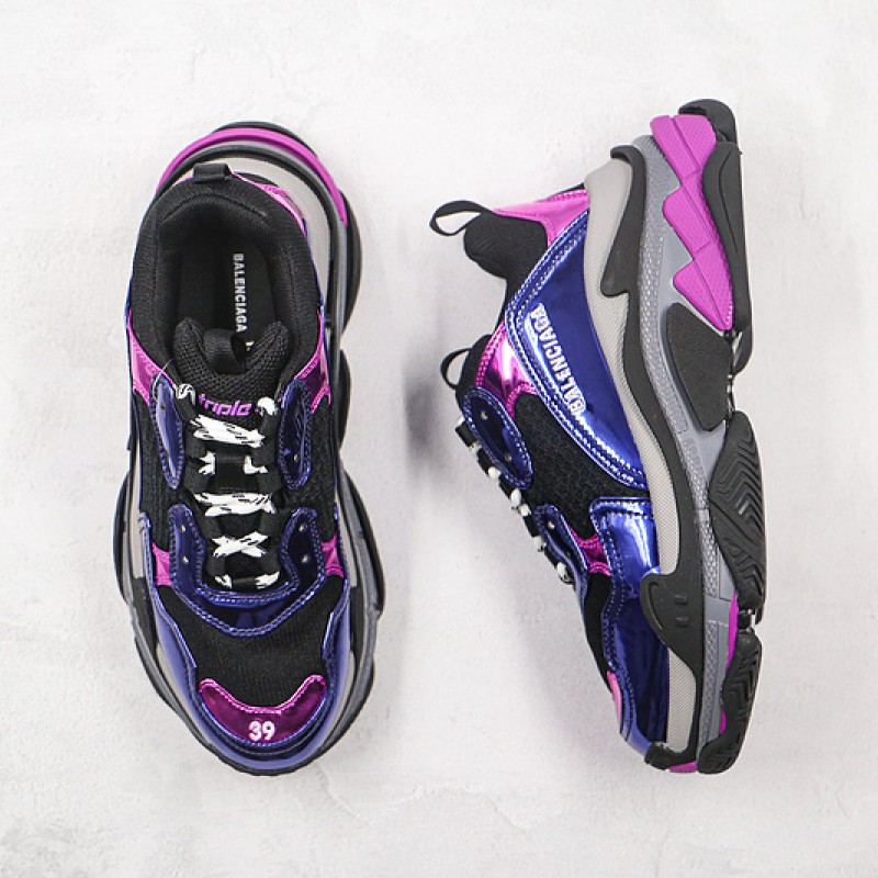 Balenciaga Triple S Sneaker Thunder Blue Purple