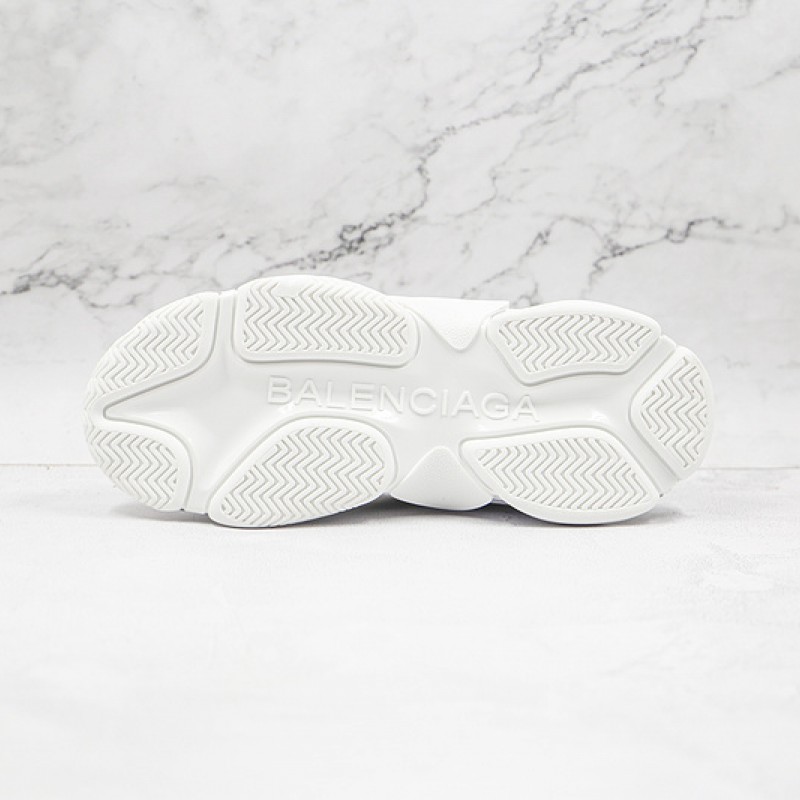Balenciaga Triple S Sneaker White Silver