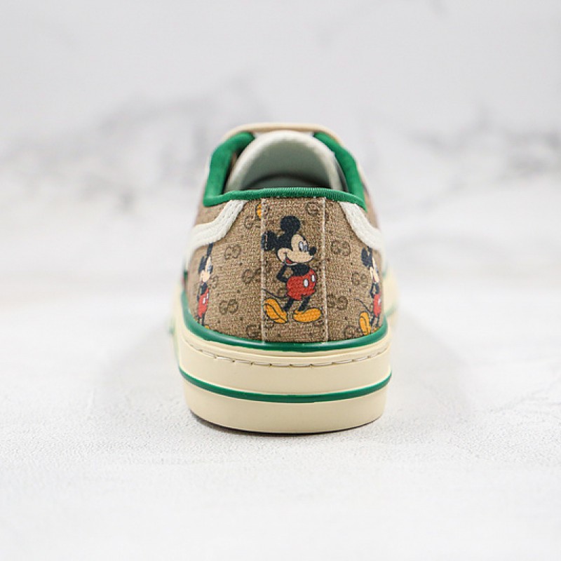 Disney x Gucci Tennis 1977 Mickey Mouse Sneaker Beige