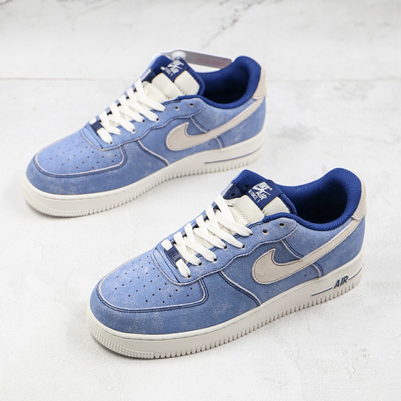 Nike Air Force 1 Low Dusty Blue Suede DH0265-400